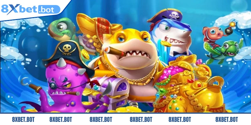 Bắn cá cuồng nộ với nhịp độ nhanh và nhiều hiệu ứng hấp dẫn