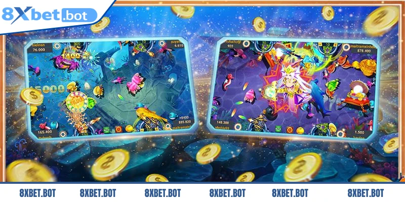 Bắn cá đế chế đại dương là một trò chơi giải trí trực tuyến cực hấp dẫn