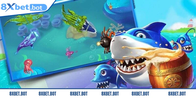 Mỗi sinh vật biển đều có giá trị khác nhau trong bắn cá đế chế đại dương