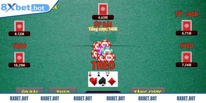 Các lựa chọn phổ biến trong luật đánh bài Cào